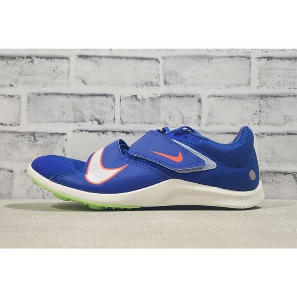 Nike Mens Zoom Rival Track&Field Jumping Spikes Racer Blue/Orange DR2756400 SZ 8 - Picture 1 of 6